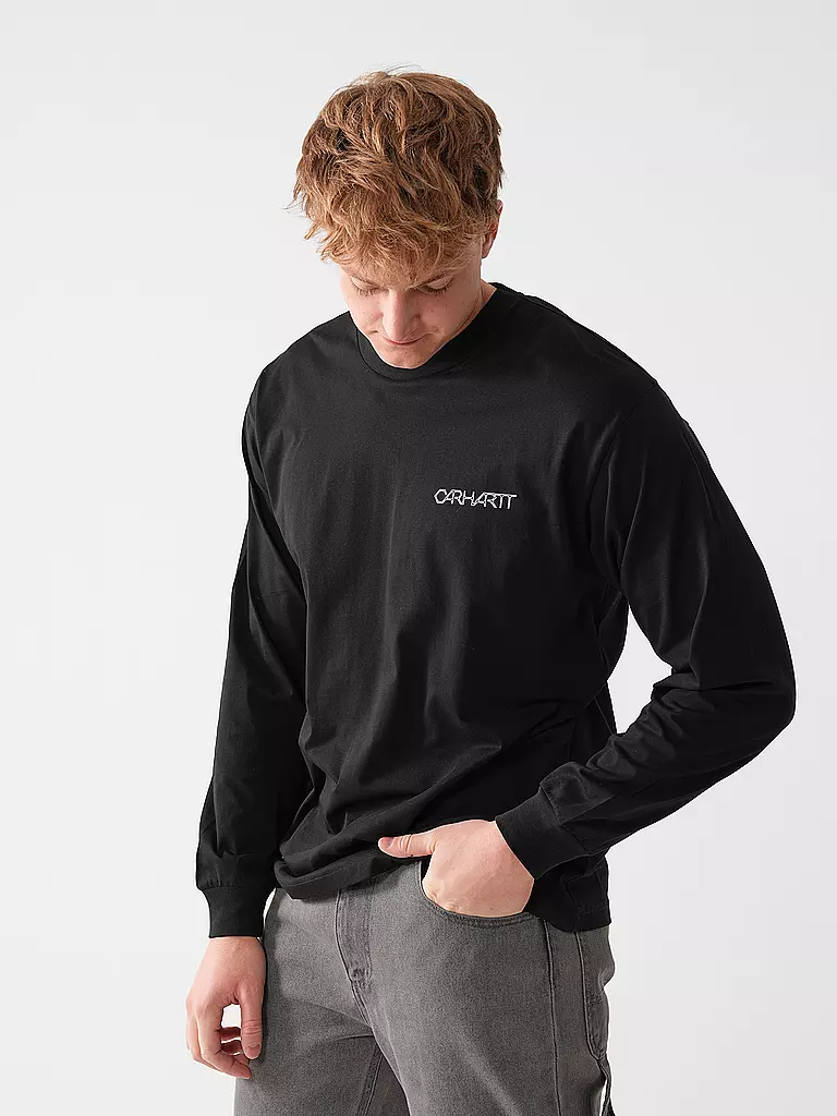 CARHARTT WIP Langarmshirt  schwarz