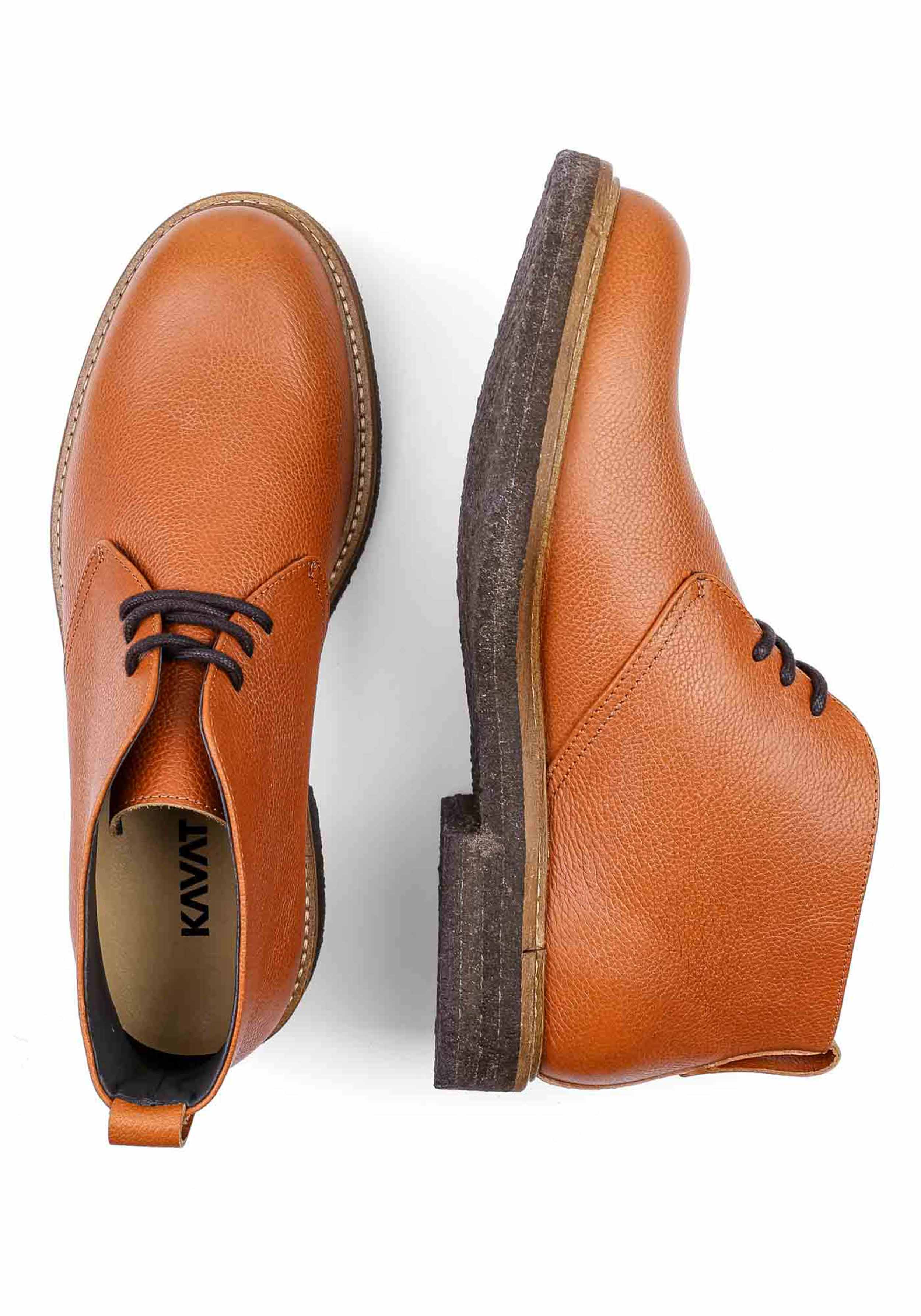 KAVAT Winterstiefel Stockvik Cognac