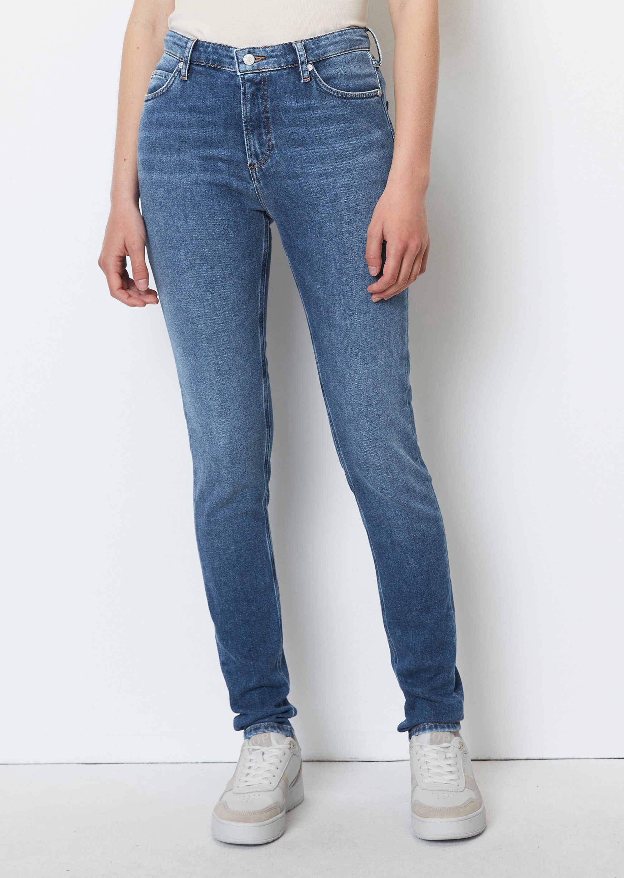 Jeans Modell KAJ skinny high waistaus stretchigem Organic Cotton-Mix
