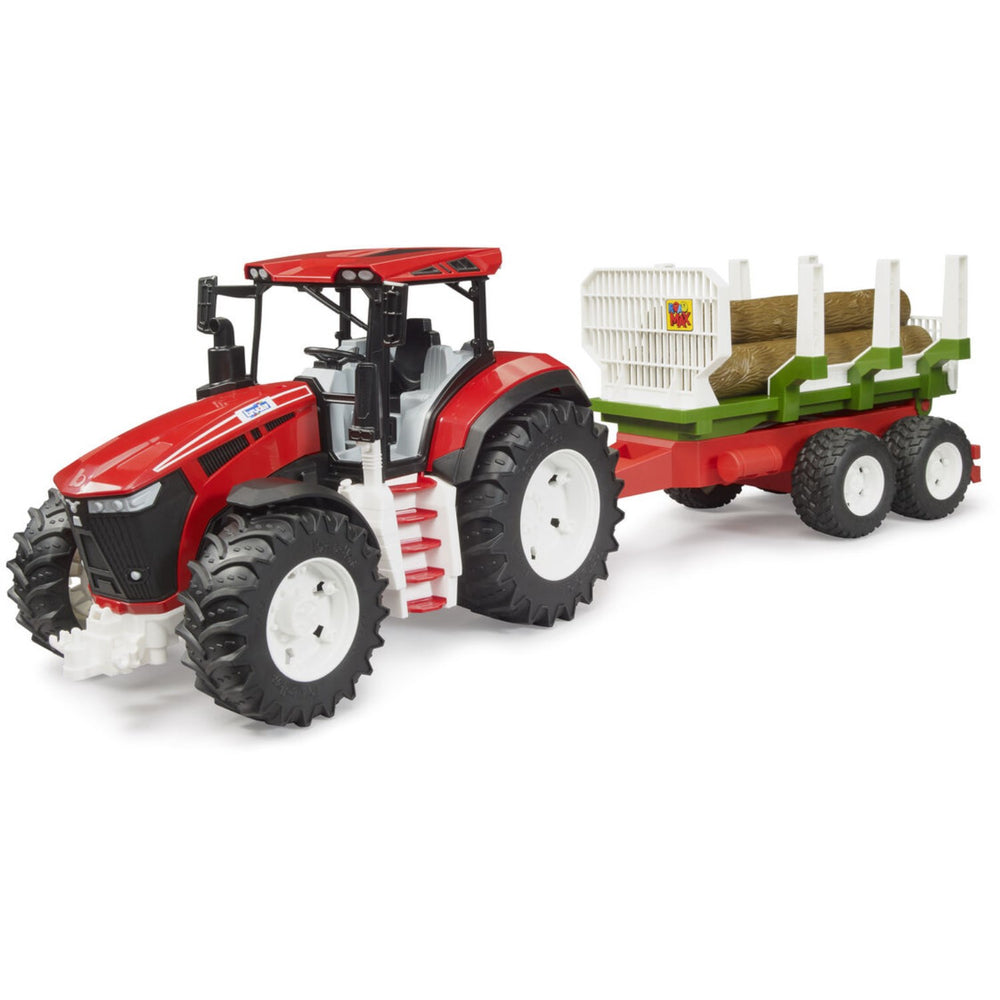 Køb Bruder Roadmax Traktor Med Skovvogn Og 3 Stammer