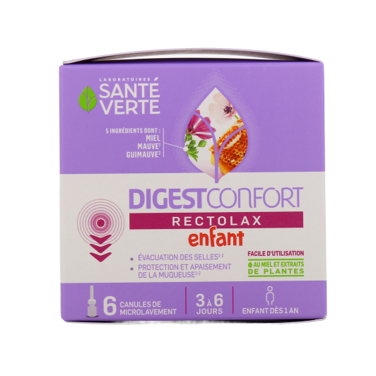 Santé Verte Digestconfort Rectolax enfant : lavement pour constipation