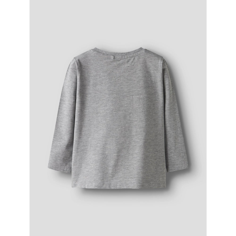 Køb Name It Grey Melange Nmmdeep Spider Ls Nreg Top Box Noos Mar