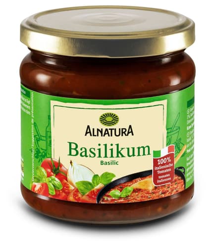 Alnatura Bio Tomatensauce Basilikum