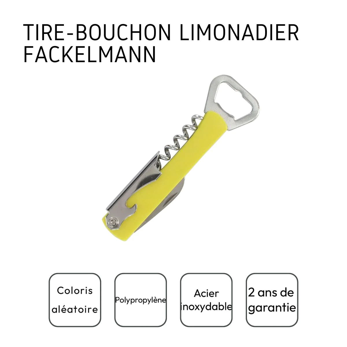 Tire-bouchon limonadier coloré Bar Concept Fackelmann