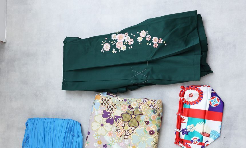 Bloomsoon - Kimonokostuum / set met bloemenprint