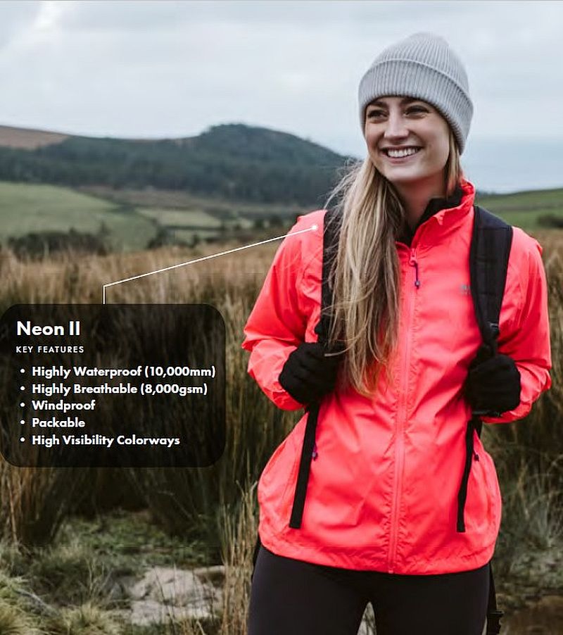 Regenjacke NEON 10'000 Wassersäule
