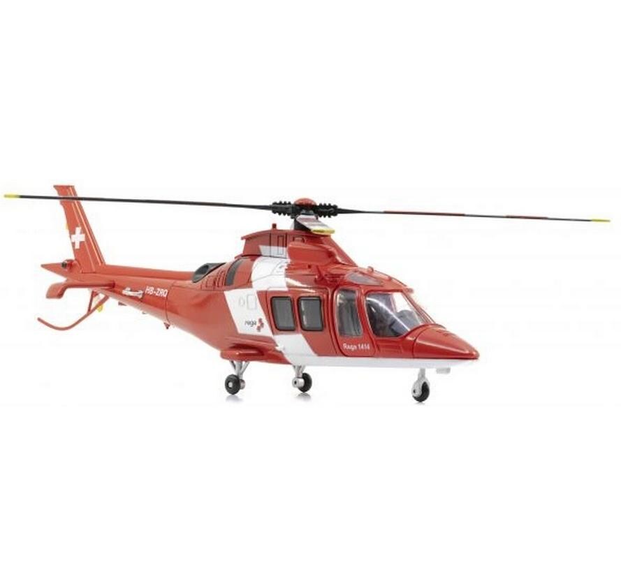 Toy Leonardo AW109 Rega Helikopter 1:48Helikopter Modellbausatz