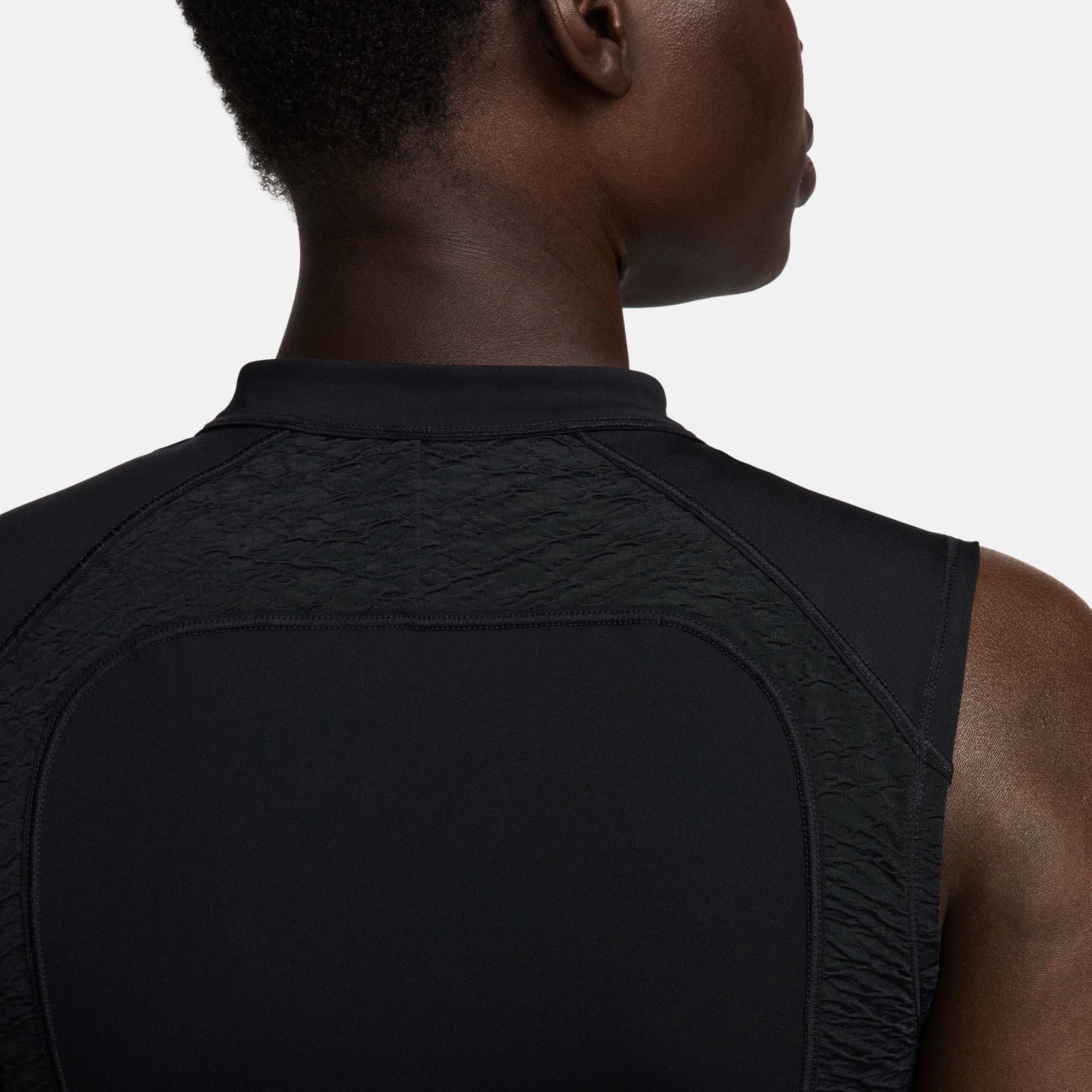 Nike Trail Womens Dri FIT 1 2 Zip Running Tank Top