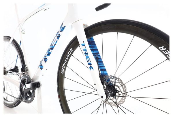 Produit reconditionné · Trek Domane SLR7 Carbone Di2 11V · Blanc / Vélo de route / Trek | Bon état