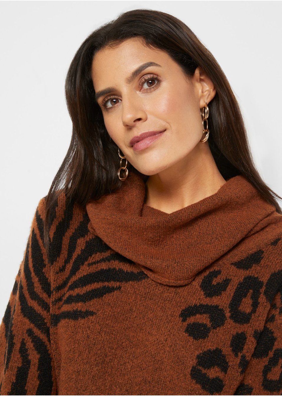 Pull long asymétrique