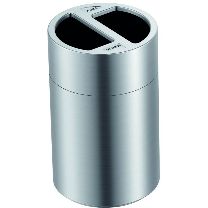 Recycling afvalbak grote capaciteit 2x60 liter (VB667765)