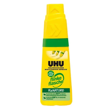 UHU Flinke Flasche ReNature ohne Lösungsmittel, 40g