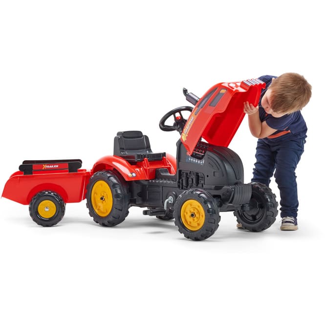 Falk - X-Tractor mit Anhänger - ca. 138 cm