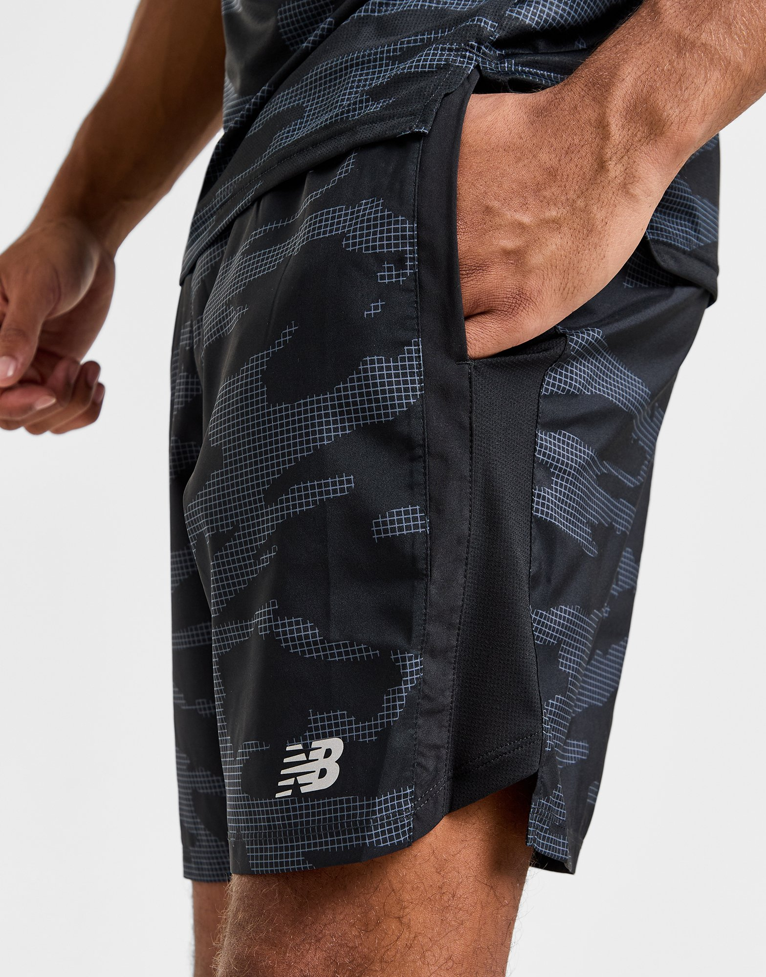 New Balance Short Imprimé Accelerate Homme