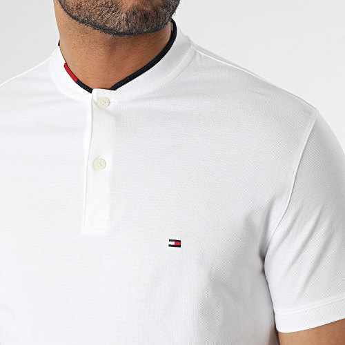 Polo Manches Courtes Mao Collar Logo 0765 Beige Clair