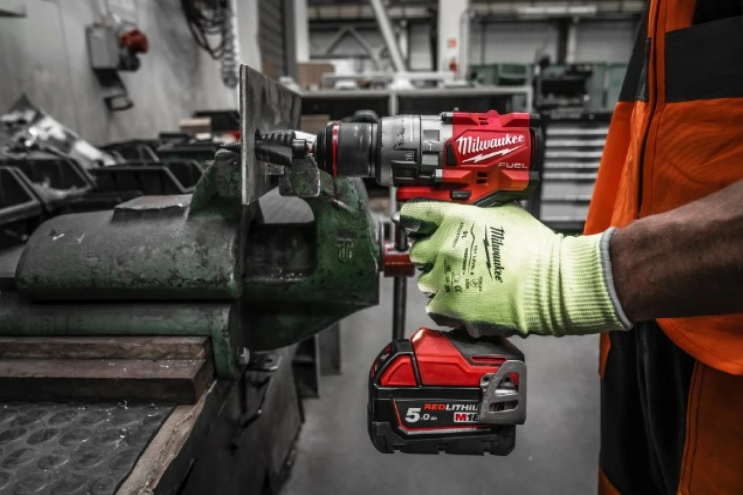 Milwaukee M18 FPD3-0X FUEL™ Slagboormachine in HD box - 158 Nm - 18V