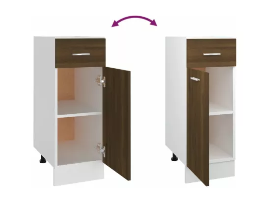 Armoire de plancher à tiroir 