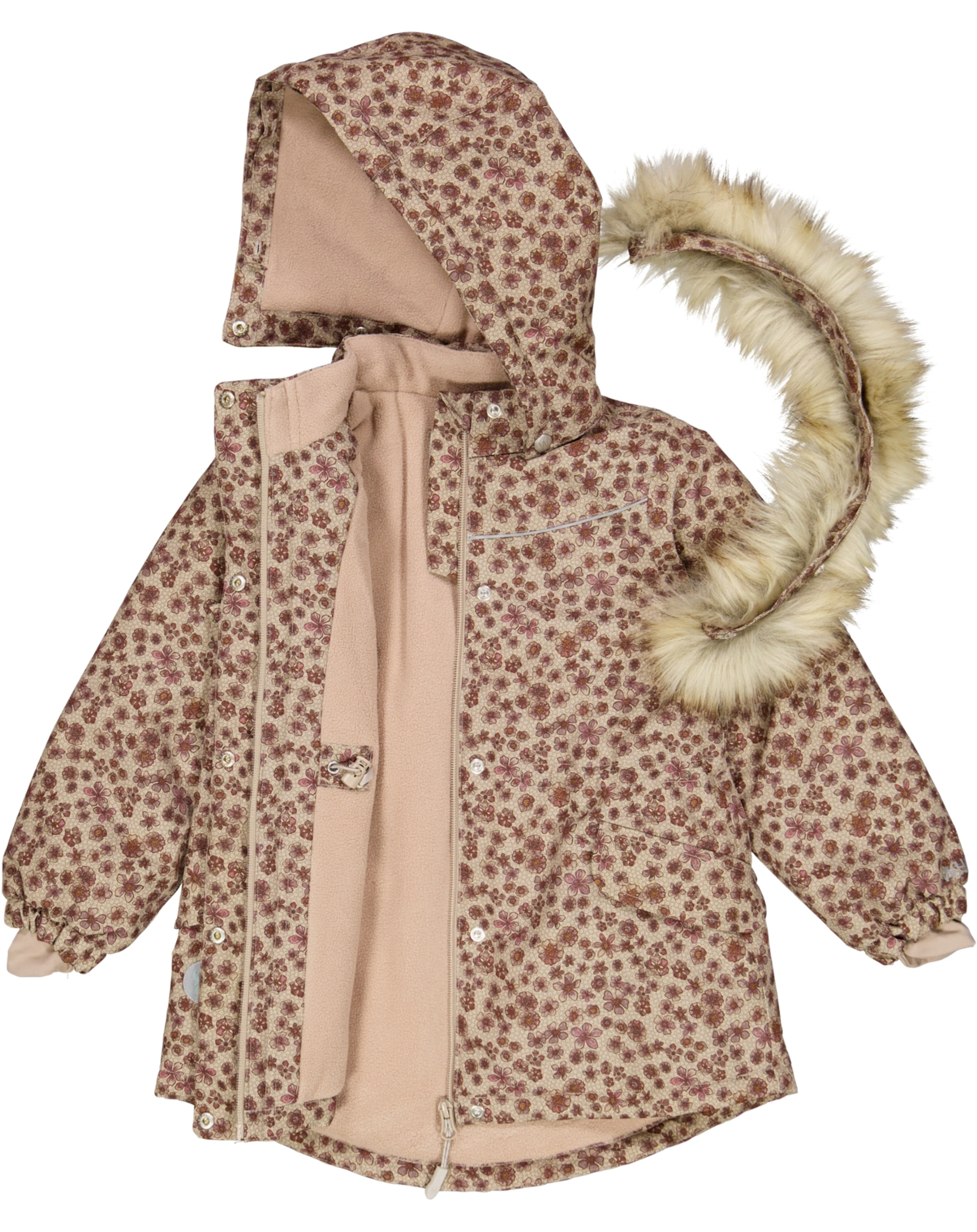 Funktions-Winterjacke MATHILDE TECH FLOWERS in winter blush
