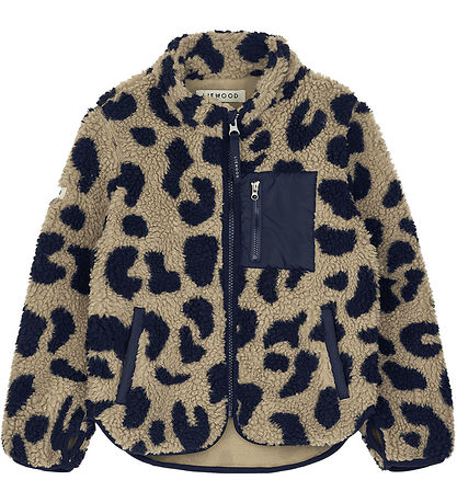 Liewood Fleecejacke - Nolan - MEGA Leo Mist