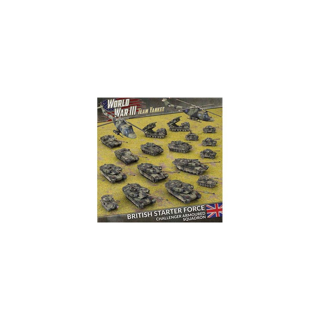Team Yankee - British Starter Force - Challenger Armoured Squadron