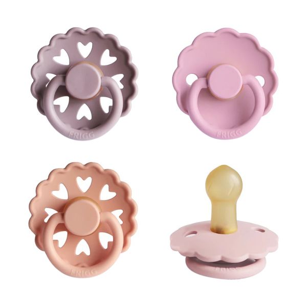 FRIGG Fopspenen - 4-Pack - Latex - 6–18 Mnd