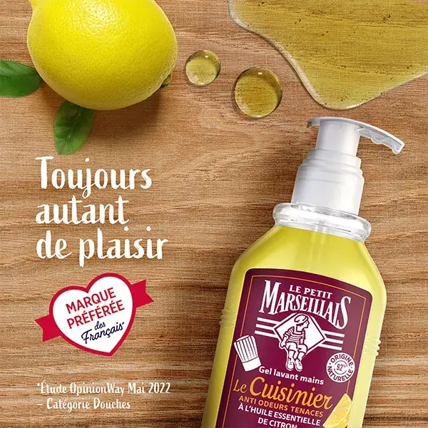 Gel Lava Mãos Le Petit Marseillais Refil The Cook 250ml