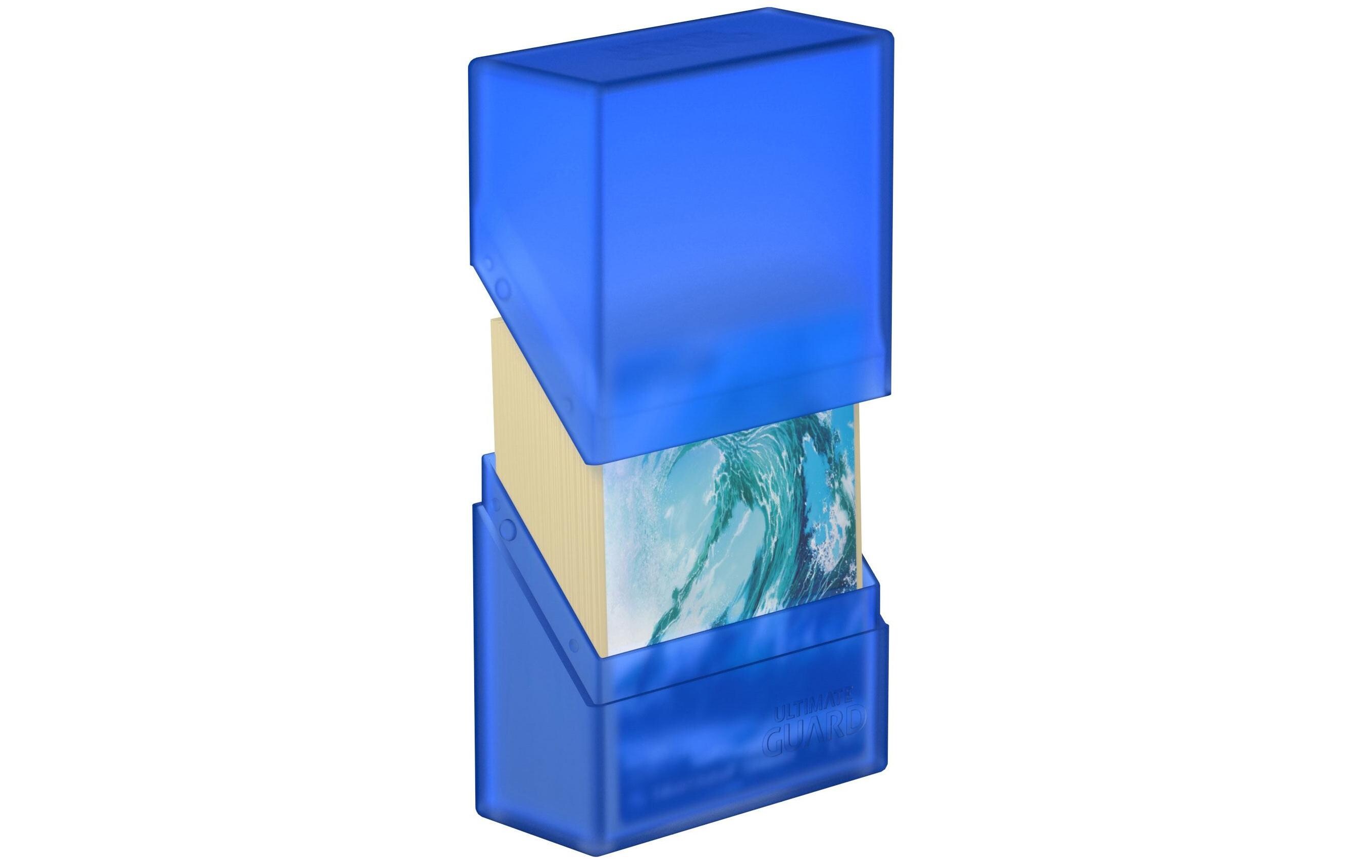 Kartenbox Boulder Deck Case Standardgrösse 40+ SapphireHandliche und feste Kartenbox mit Soft-Touch-Oberfläche