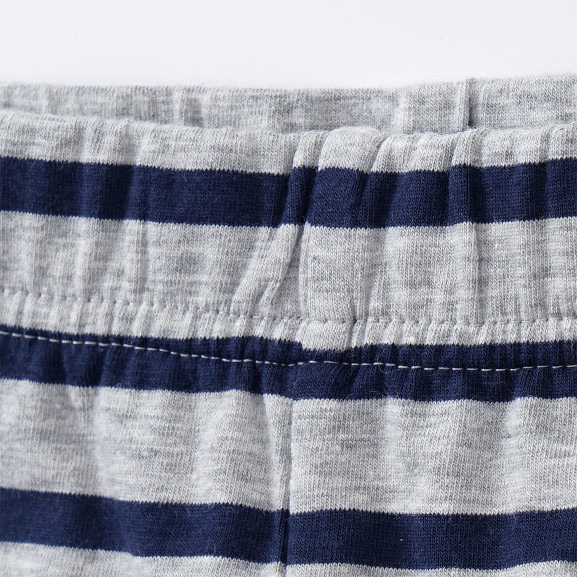 Famy 5 Jungen Boxer mit Bio Baumwolle dunkelblau / hellgrau / weiss