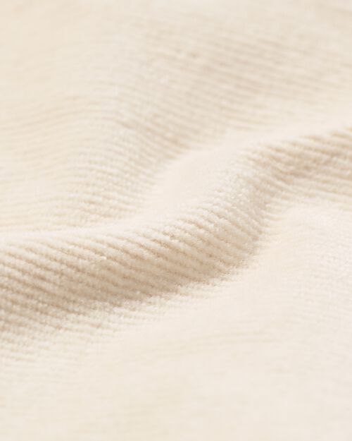 chemise en velours côtelé enfant  blanc cassé