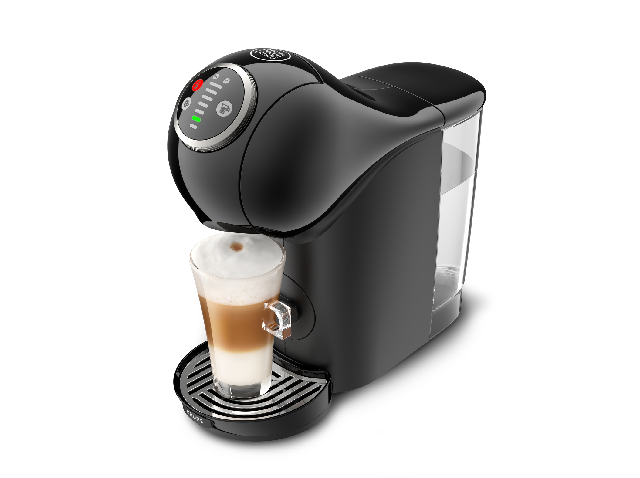 MÁQUINA DE CAFÉ KRUPS NESCAFÉ DOLCE GUSTO GENIO S PLUS KP3408P16 - PRETA