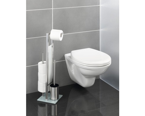 Rivalta vrijstaande toiletset van roestvrij staal