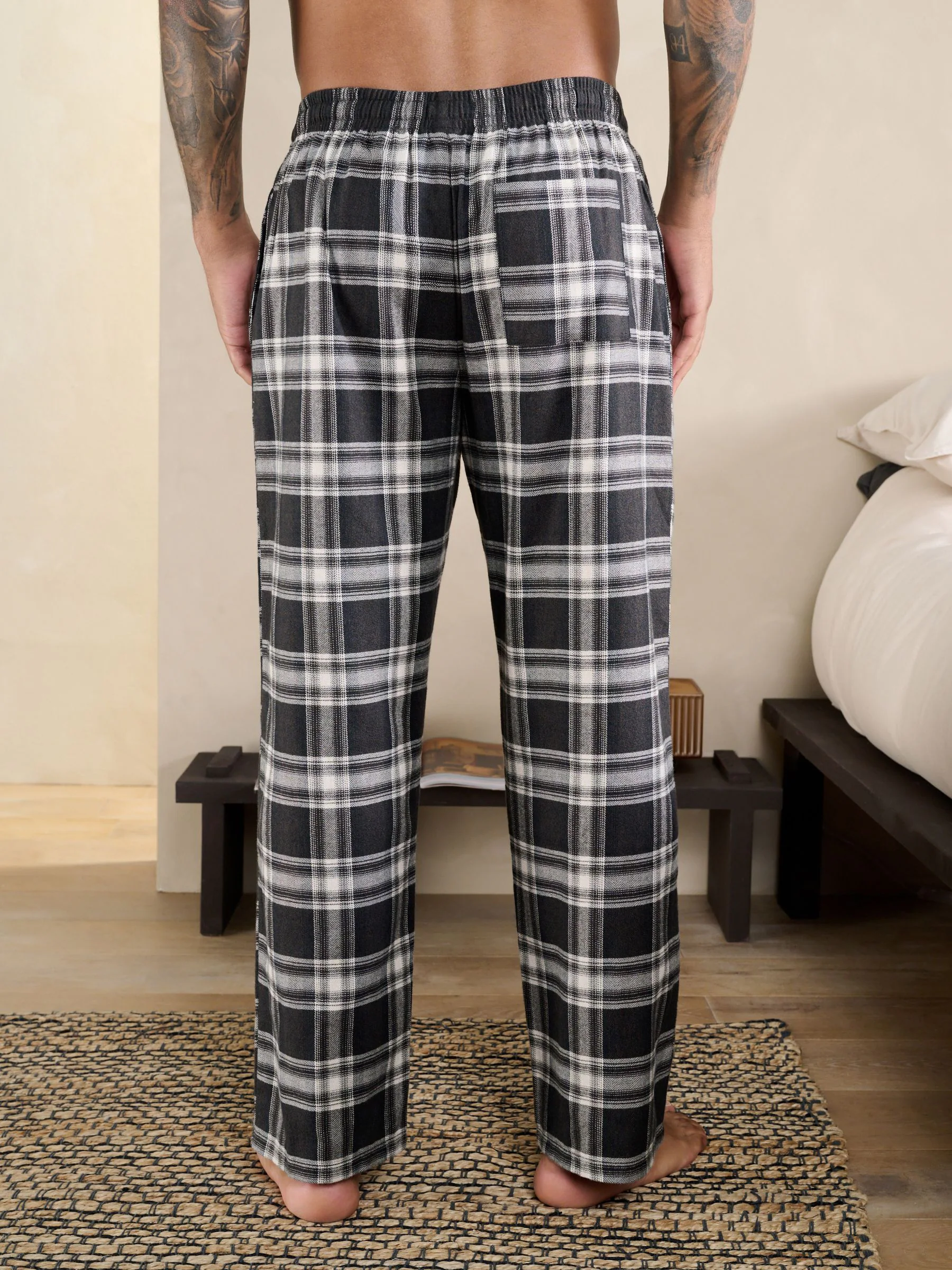 Bruin - Check Woven Open Hem Pyjama Bottoms