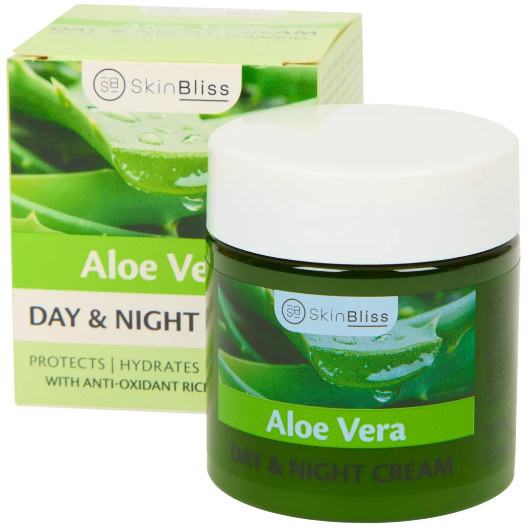 Crème de jour et de nuit à l'aloe vera Skin Bliss
