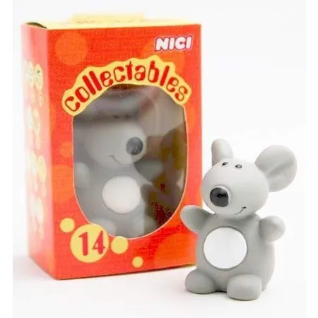 NICI Maus-Sammelfigur beige Nr. 14 Neu versiegelt