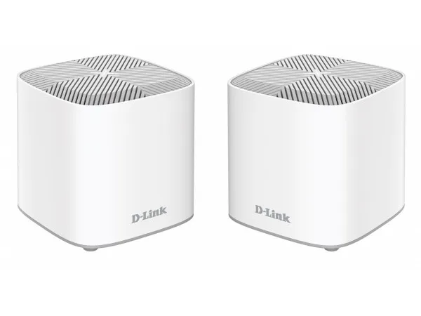 D-Link Covr Whole Home COVR-X1862 - Wi-Fi-system - (2 routere) - op til 420 kvm - mesh 1GbE - Wi-Fi 6 - Dual Band