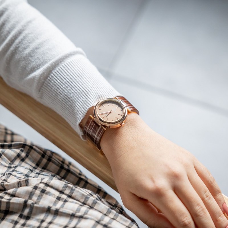 Montre Femme Métal et Plastique avec Strass GIORGIO
