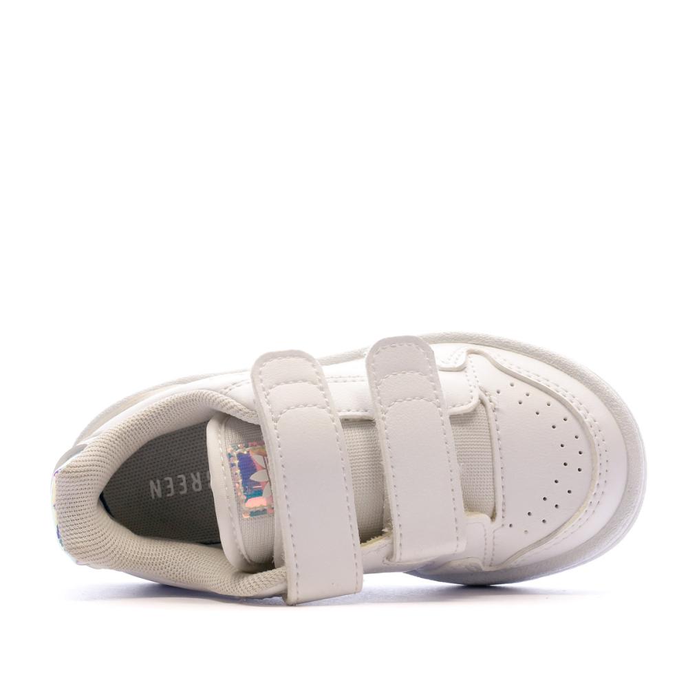 Adidas Baskets Blanche/Argent Fille Adidas NY 90 CF