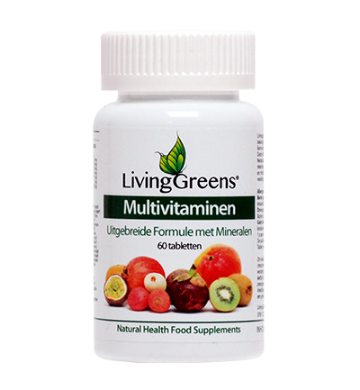 Livinggreens Multi Vitaminen & Mineralen Antioxidant (60 Tabletten)