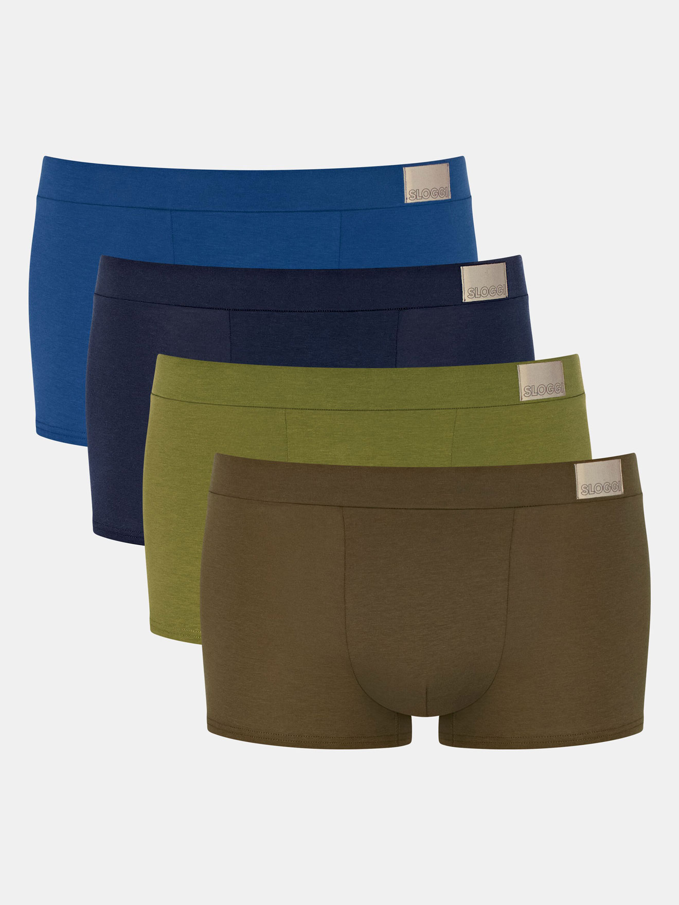 Lot de 4 boxers GO Natural Brief