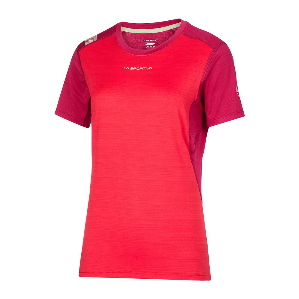 La Sportiva SUNFIRE - Maillot Femme lollipop/cerise