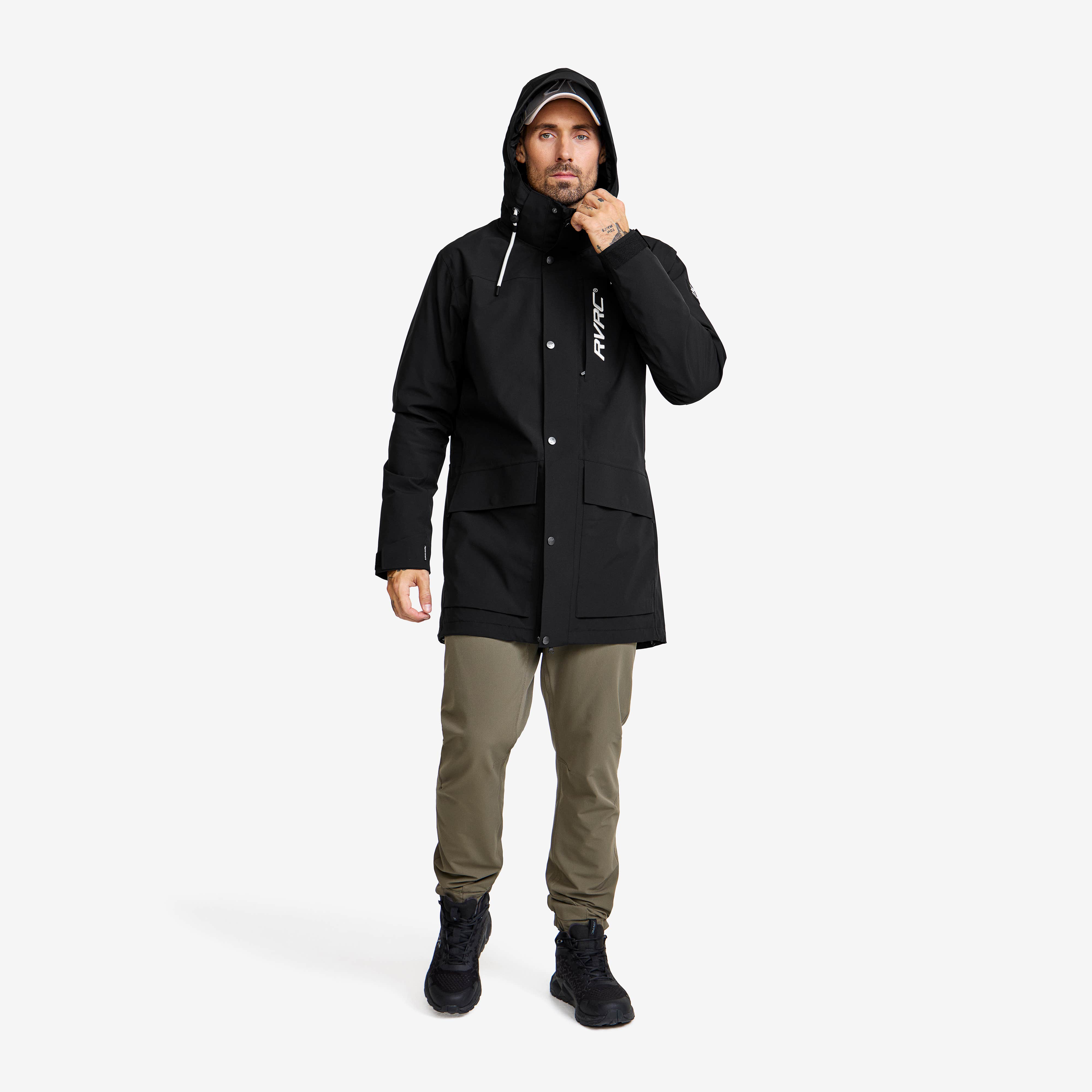 Status 2L Parka Herre Black