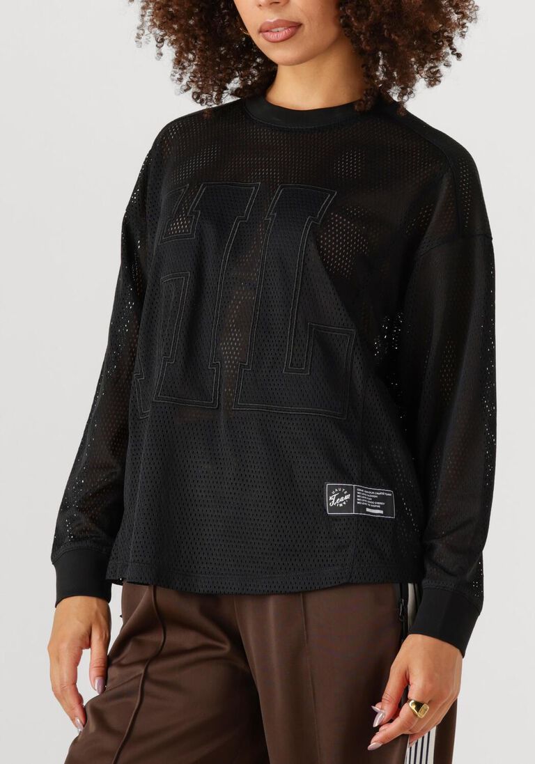 zwarte haute l'amitié tops & t-shirts drift ls sports blouse