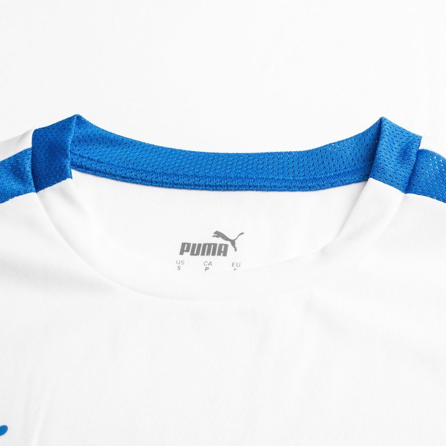 PUMA T-shirt d'Entraînement teamLIGA - Blanc/Bleu