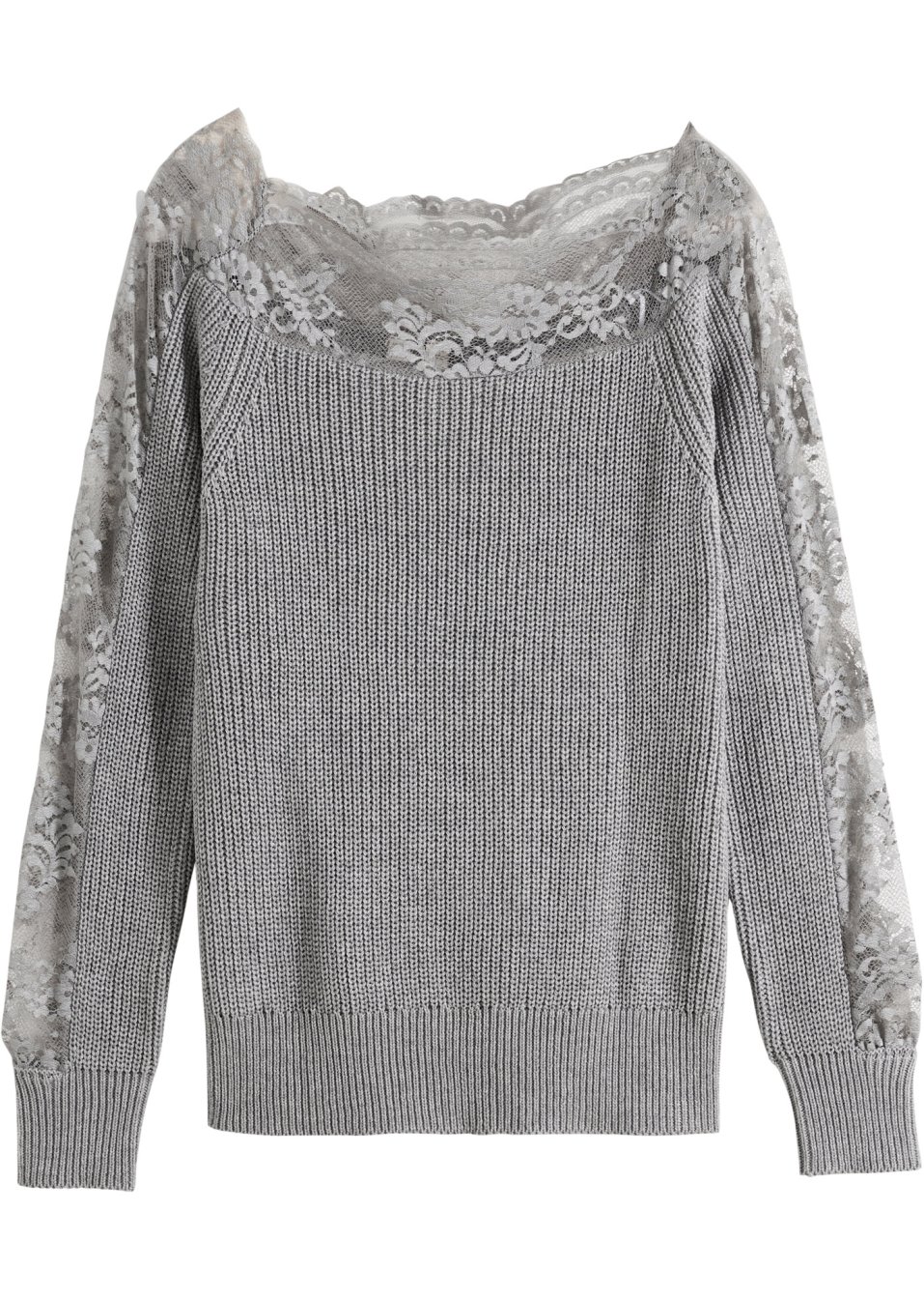 Pull avec dentelle