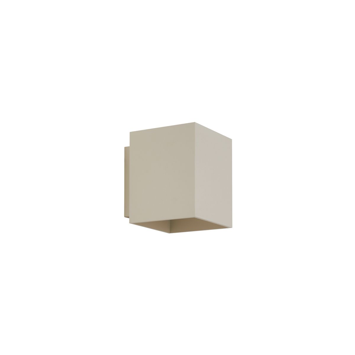 Moderne wandlamp beige G9 vierkant - Sola