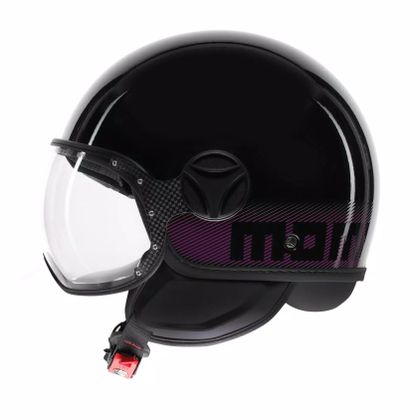 Casque Momo Design FGTR CLASSIC - Noir / Rose