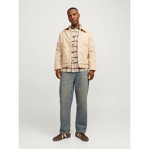 Jack&Jones Frederiksberg Flannel Skjorte, Oatmeal, M