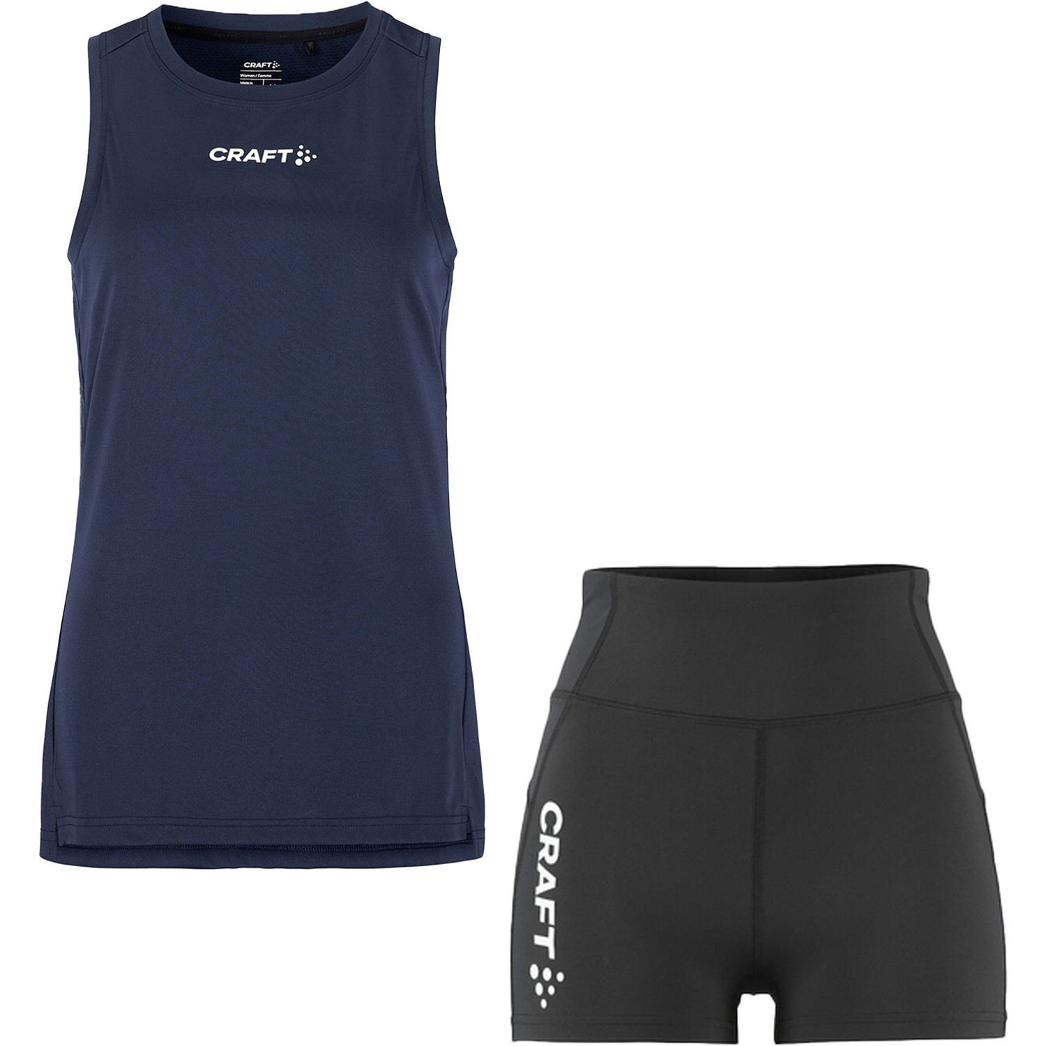 Craft Singlet Hot Pant Set Dames
