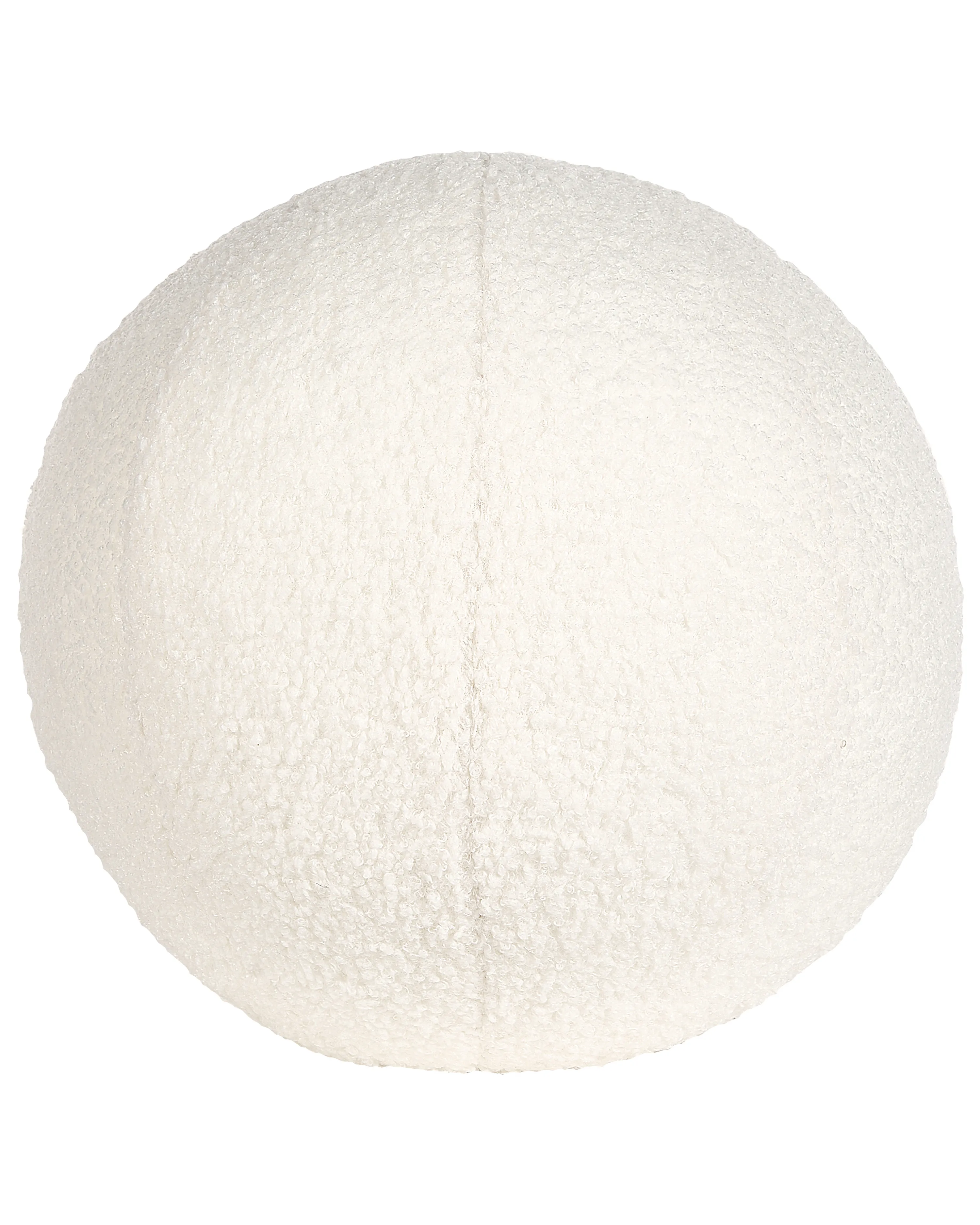Fauteuil LEIREN Bouclé Wit