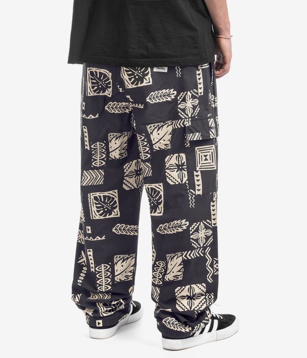 Iriedaily City Relax Cargo Hose (black white)